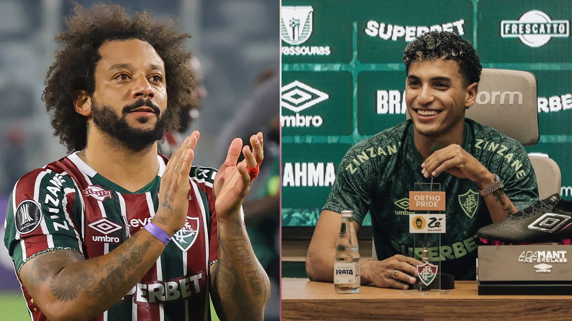 Gabriel Fuentes quedó ‘en una pieza’ con la recibida que le dio Marcelo en Fluminense