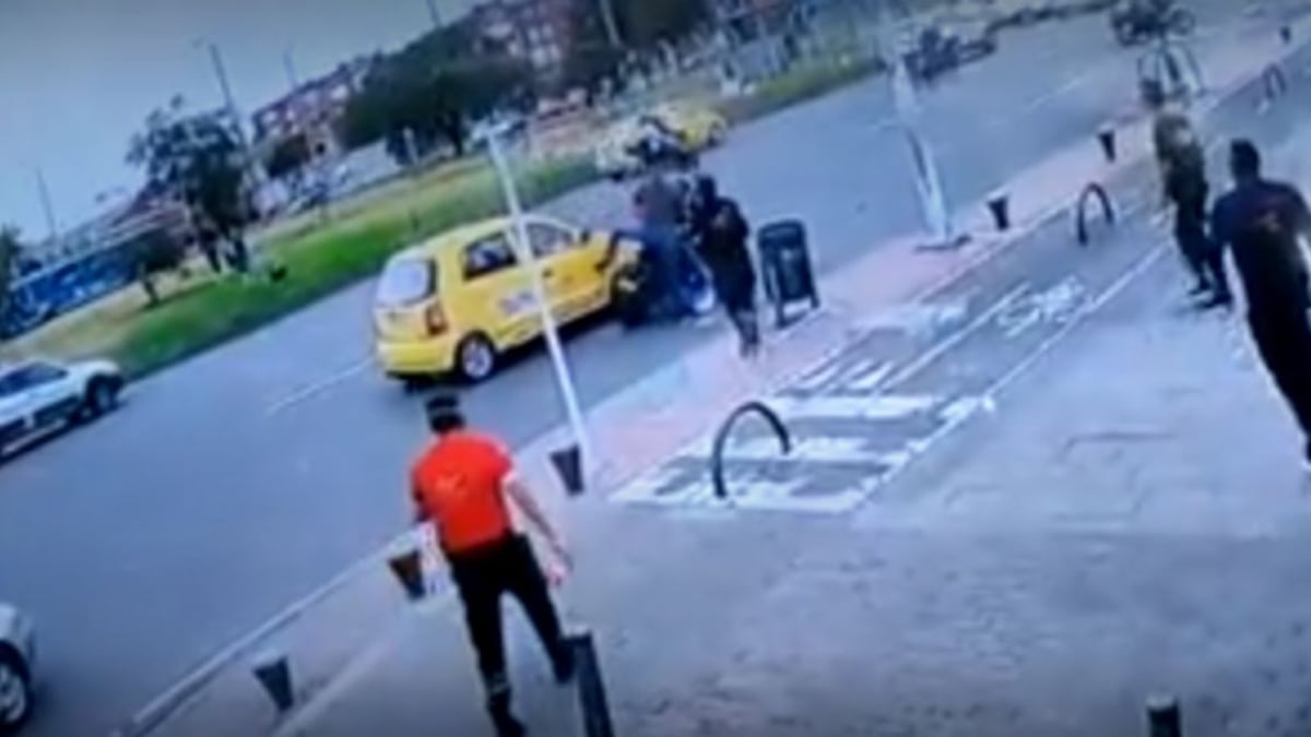 Taxista que chocó a dos ladrones que escapaban en moto fue asesinado vilmente en Bogotá