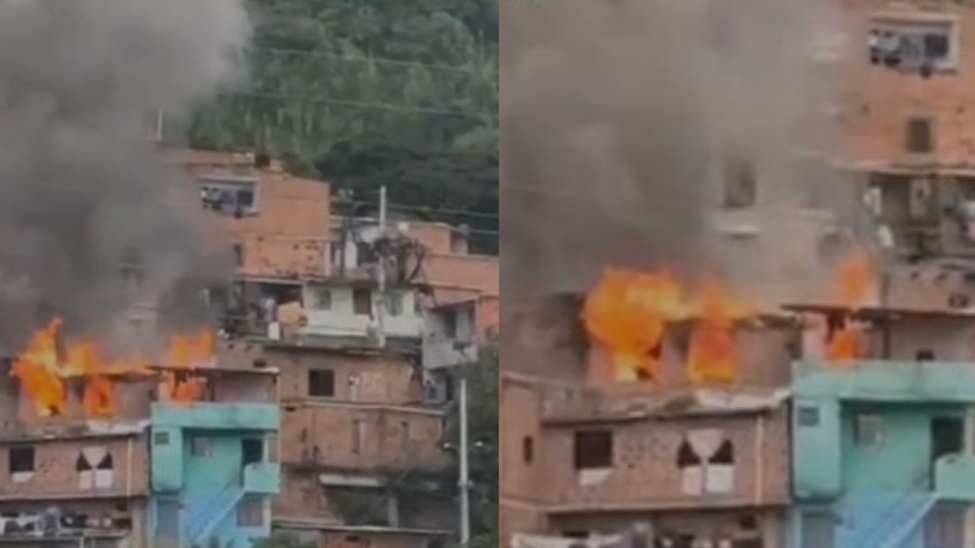 Incendio comuna 13