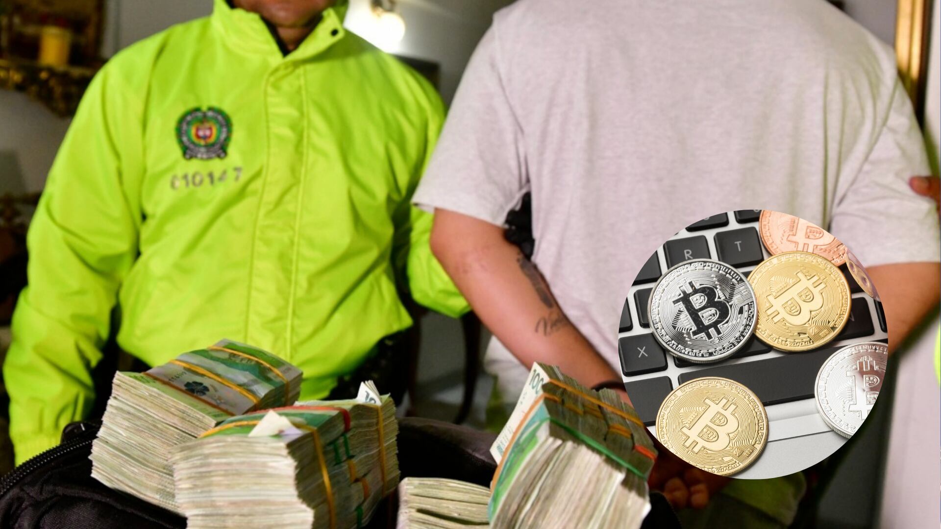Estafa con criptomonedas