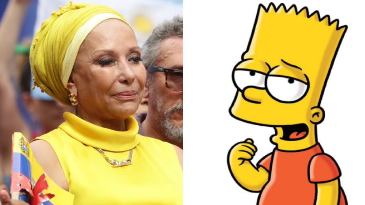 ¿Piedad Córdoba salió en ‘Los Simpson’ Este fue el particular momento