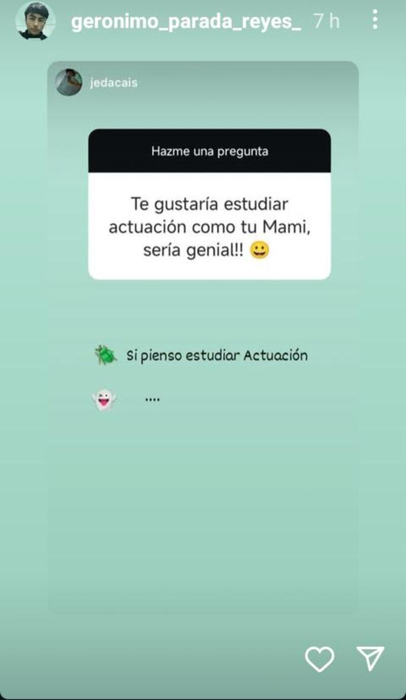 Gerónimo Parada Reyes desde sus redes sociales.