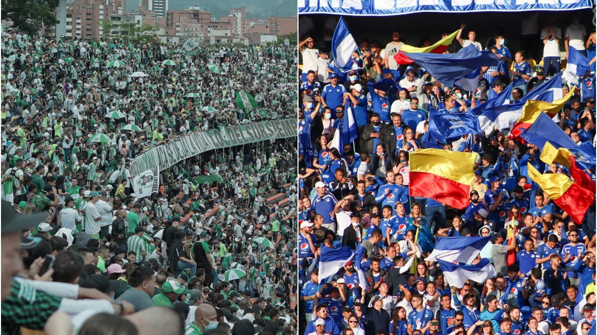 Hinchas de Nacional y Millonarios se pelearon en España y hay decenas de detenidos