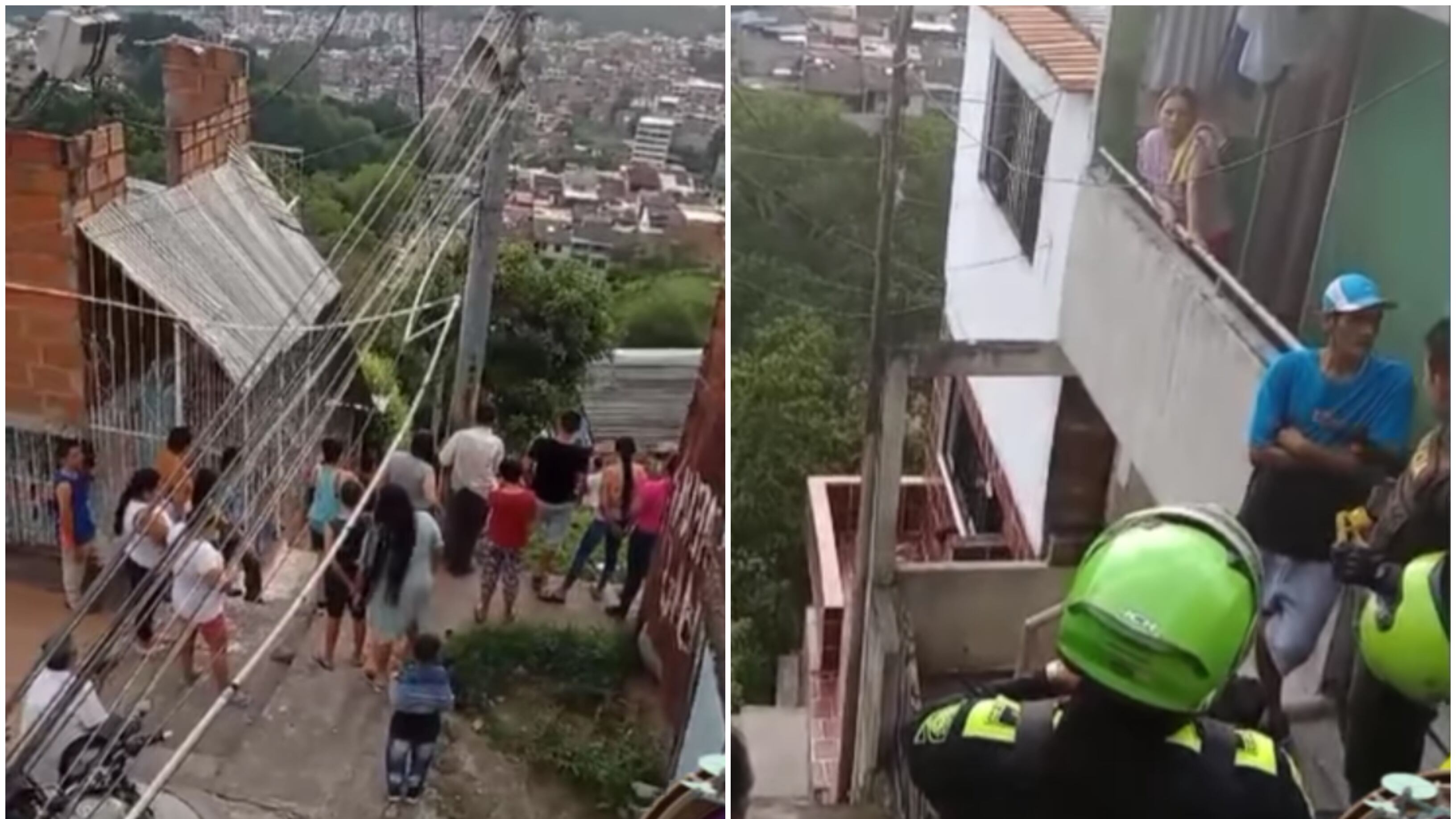 Abuela agredida por ladrón en Floridablanca Santander