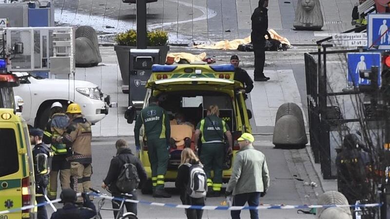 atentado en Estocolmo