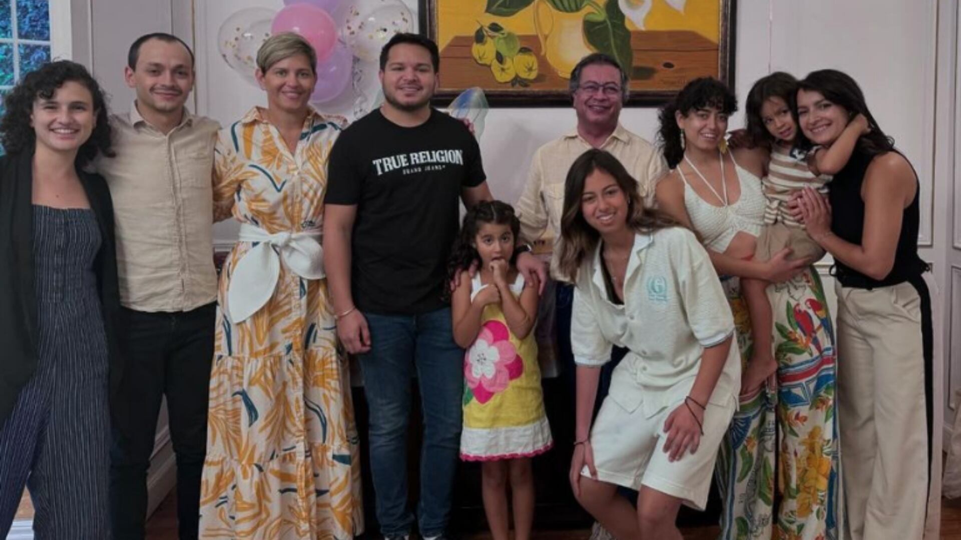 Familia del presidente Gustavo Petro