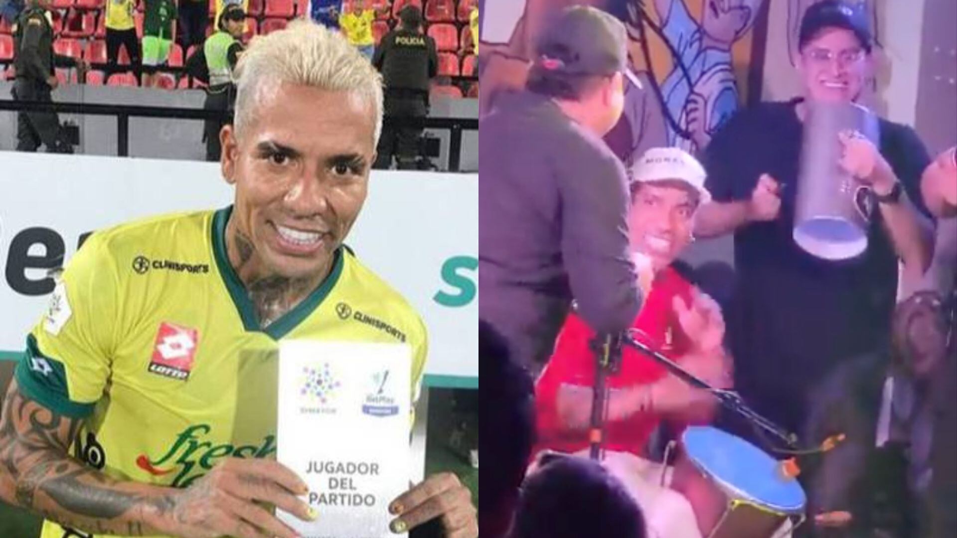 Dayro celebró por lo alto su cumpleaños.