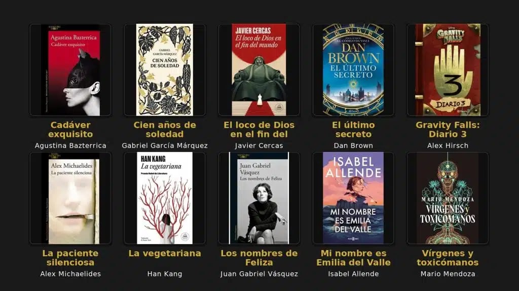 ¿Qué leyeron los colombianos en 2025?