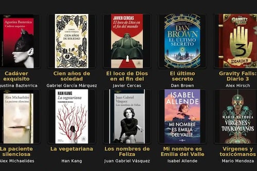 ¿Qué leyeron los colombianos en 2025? Los 10 libros de ficción más vendidos