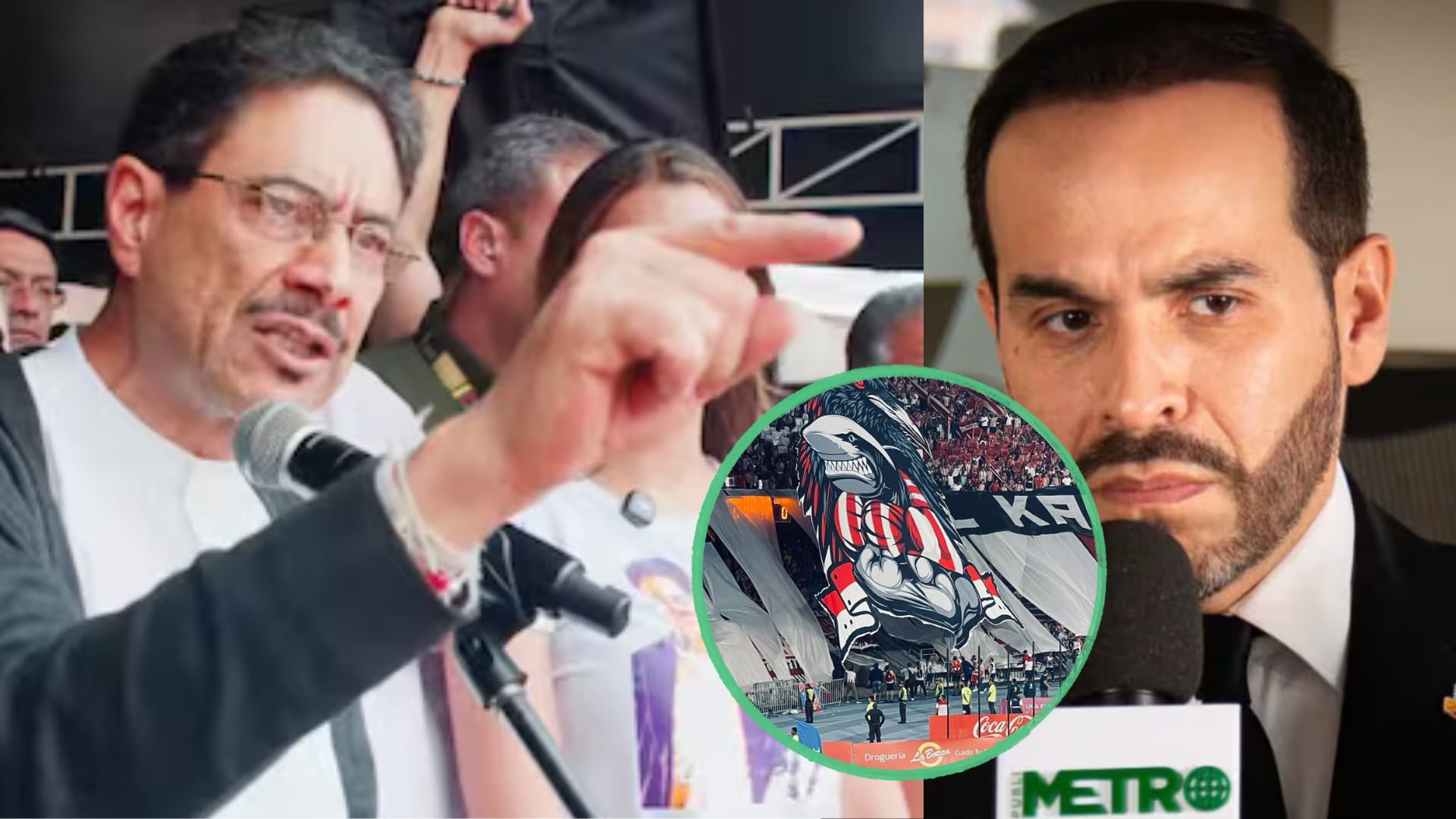Iván Cepeda recibió apoyo de barra del Junior tras caravana de De la Espreilla