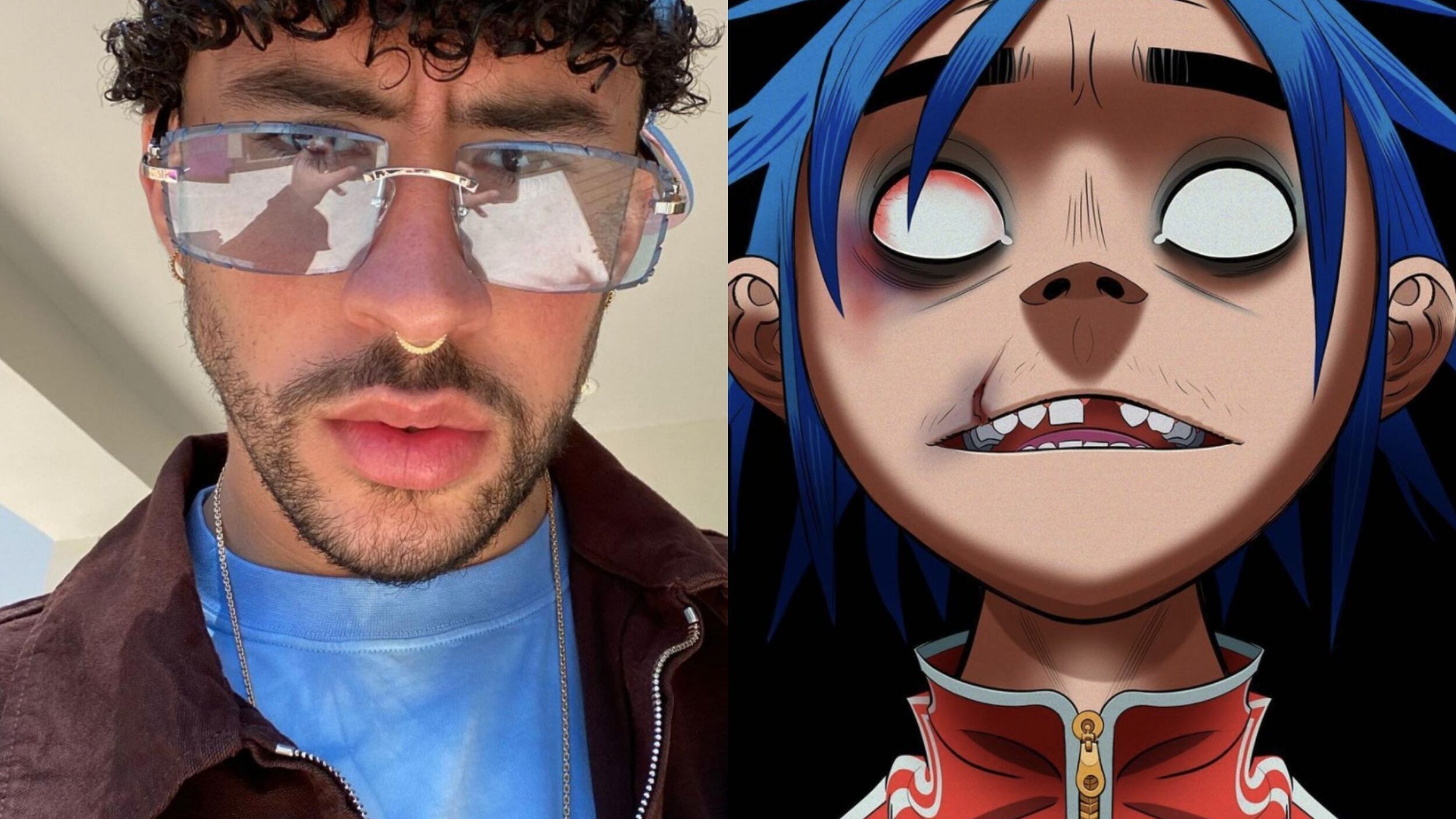Bad Bunny y Gorillaz