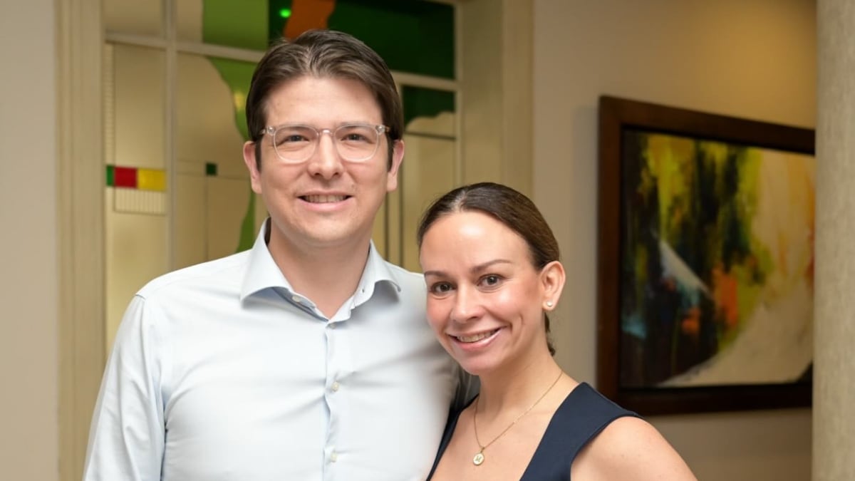 Claudia Tarazona y Miguel Uribe