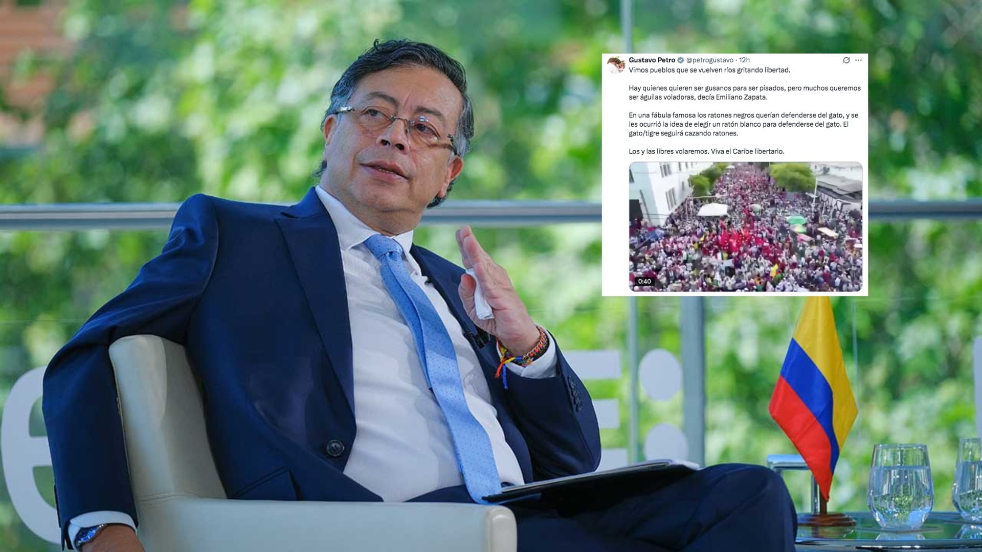 Petro podría estar incurriendo en participación en política.