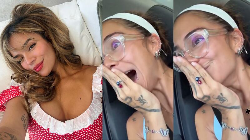 Greeicy no pudo ocultar su emoción ante la colaboración que tiene con Karol G en su nuevo álbum