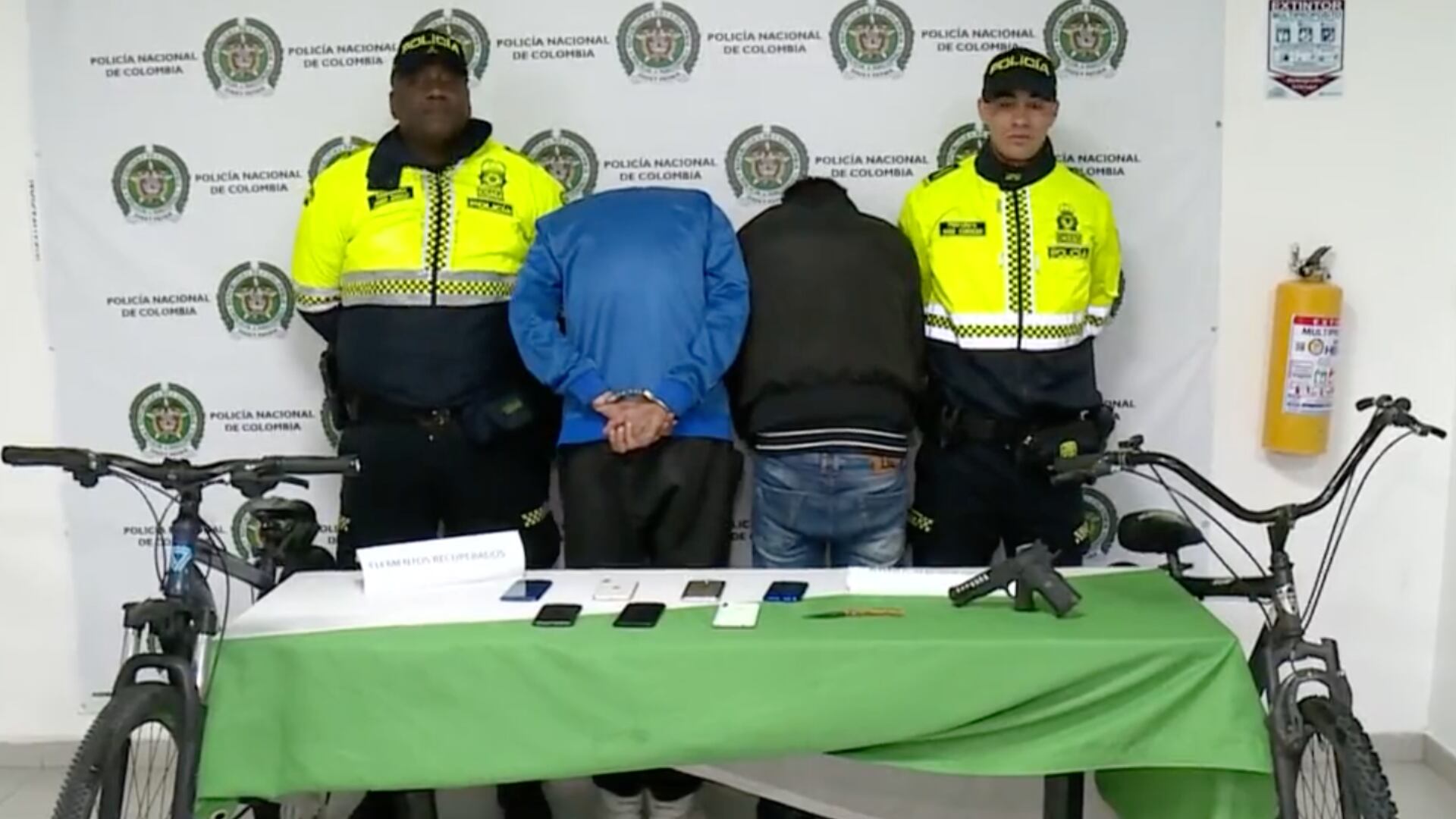 Salían de noche desde Kennedy para robar personas en Usaquén: fueron capturados in fraganti