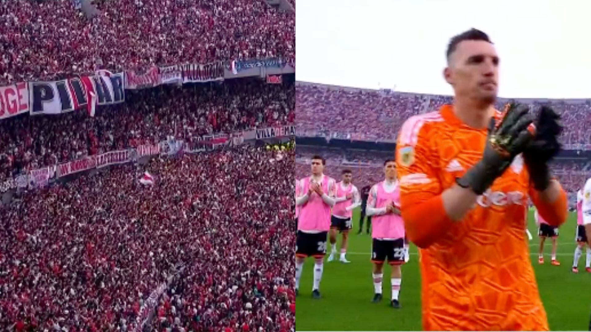 Hincha de River Plate murió en pleno partido.