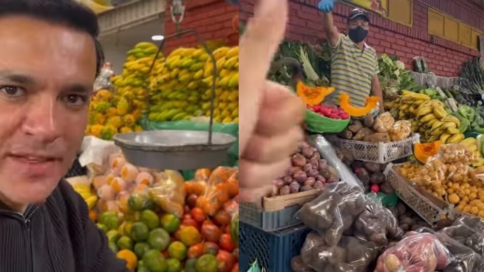 El presentador Juan Diego Alvira acaparó mencionó que es una gran opción en estos tiempos de inflación regresar a la plaza de mercado.