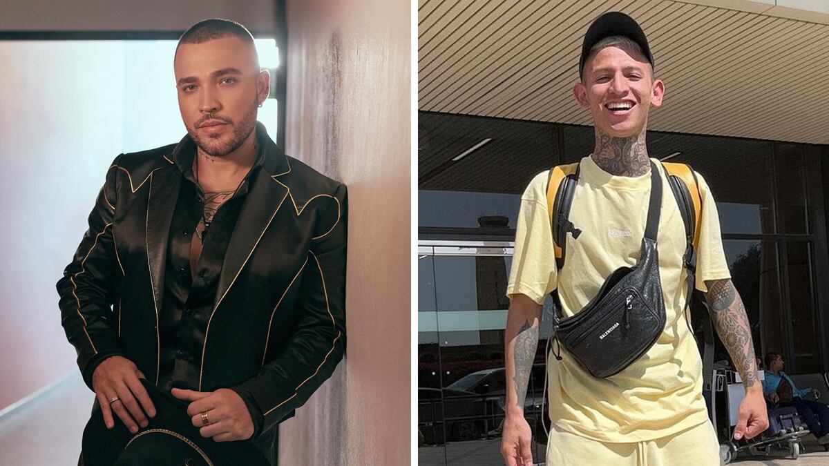 Jessi Uribe y 'La Liendra'