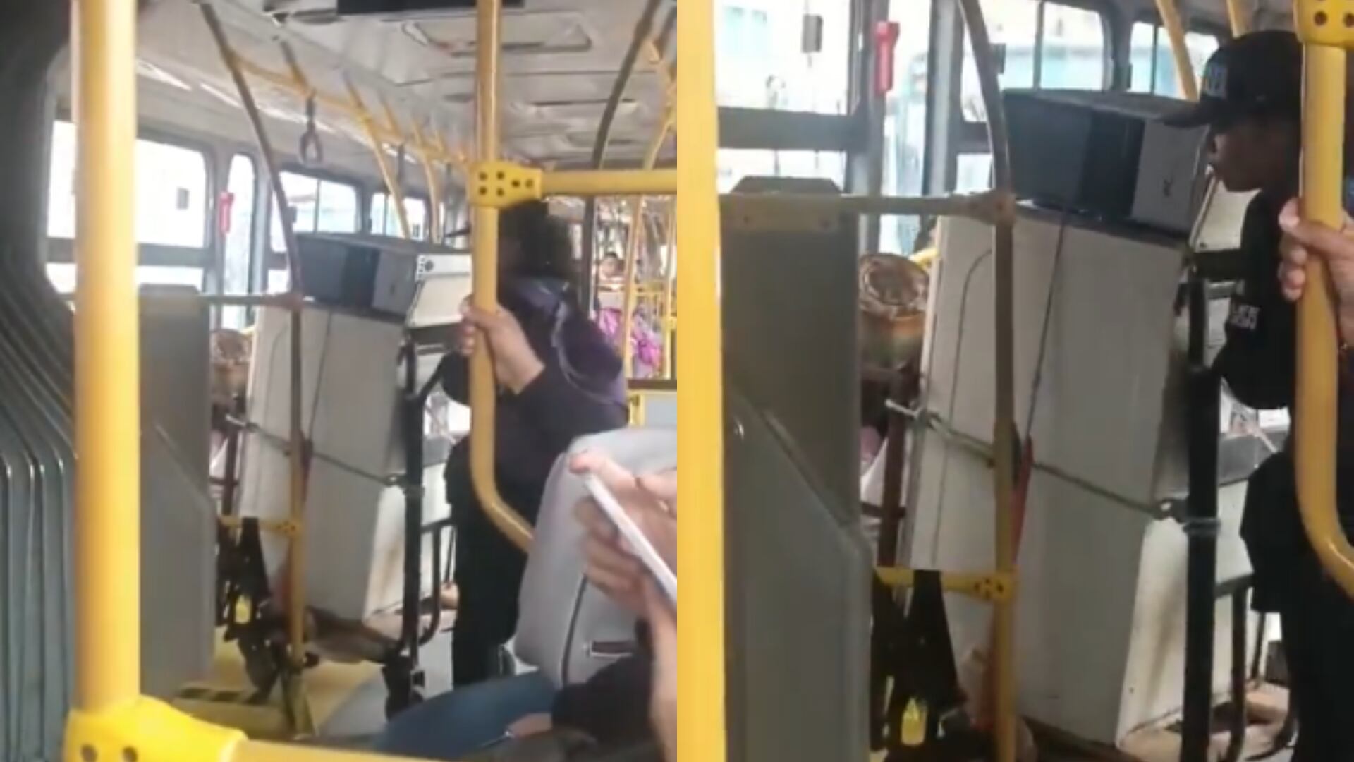 Vuelve y juega: otra vez utilizaron un bus de TransMilenio para hacer un trasteo en Bogotá