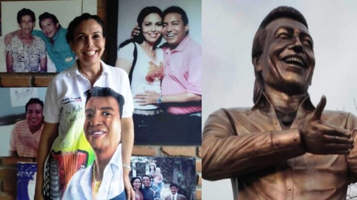 Hija de Diomedes Díaz hizo petición a sus fans en el pueblo donde nació el Cacique, en La Junta.