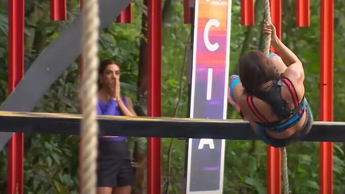 Juli arrastra una lesión que sufrió en el box arcoíris que pensó ya había sanado, pero ha presentado dolor en las últimas ediciones.