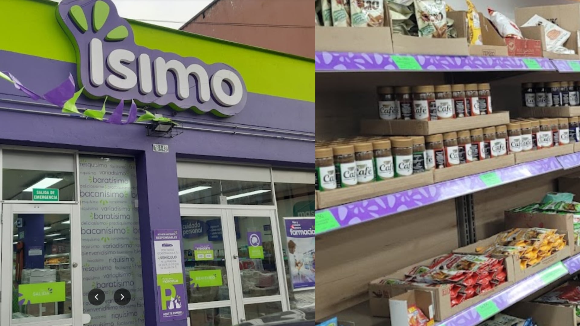 Tiendas Ísimo.