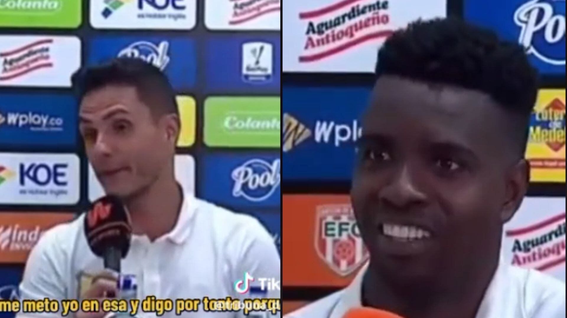 Lucas González se burló de Marco Pérez en plena rueda de prensa.