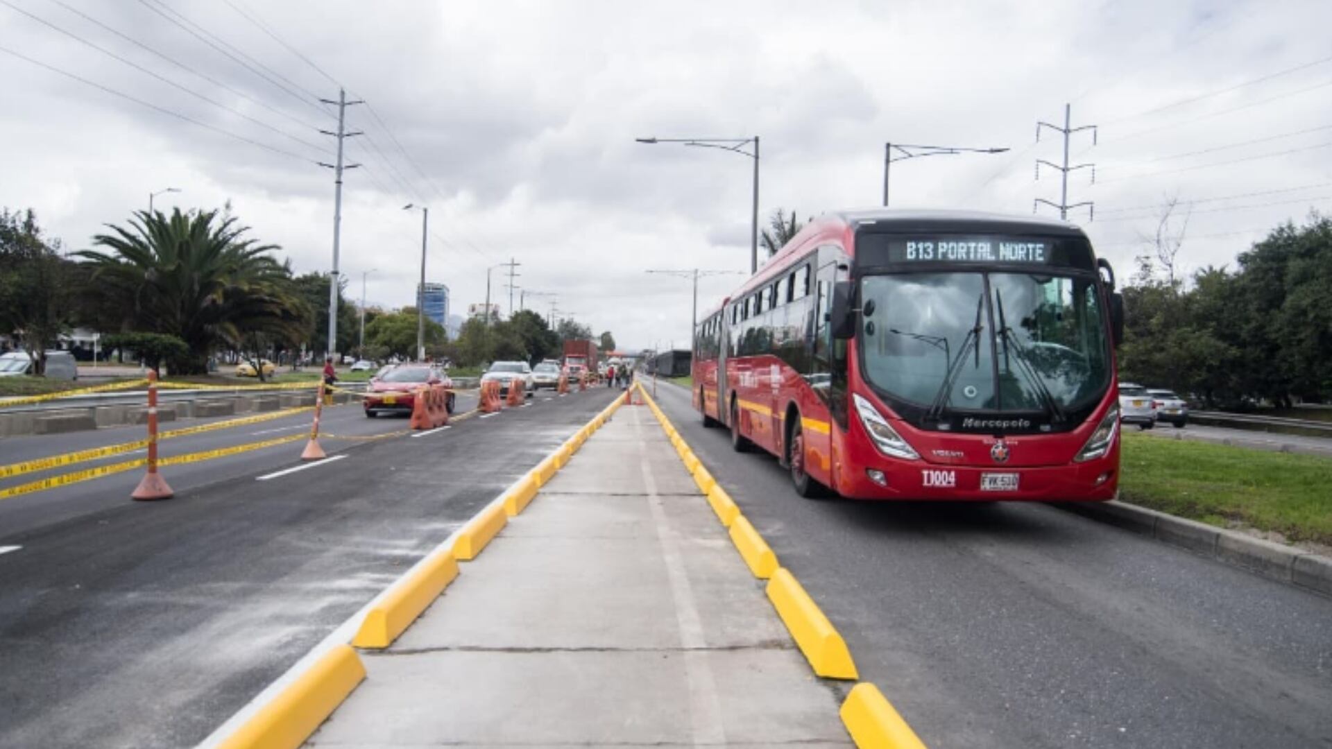 Un tercer carril en la Autopista Norte fue habilitado tras siete años de estar en obra.