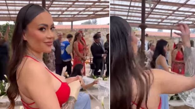 Epa Colombia en el matrimonio de Alina Lozano y Jim Velásquez