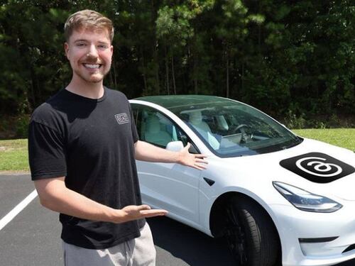 MrBeast regalará 26 autos Tesla por su cumpleaños: ¿Cómo participar?