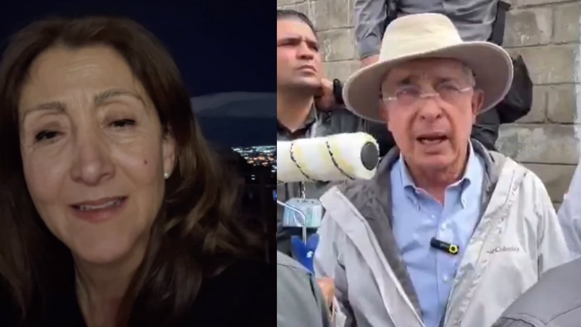 Uribe fue elogiado por Ingrid Betancourt por tapar muro de falsos positivos