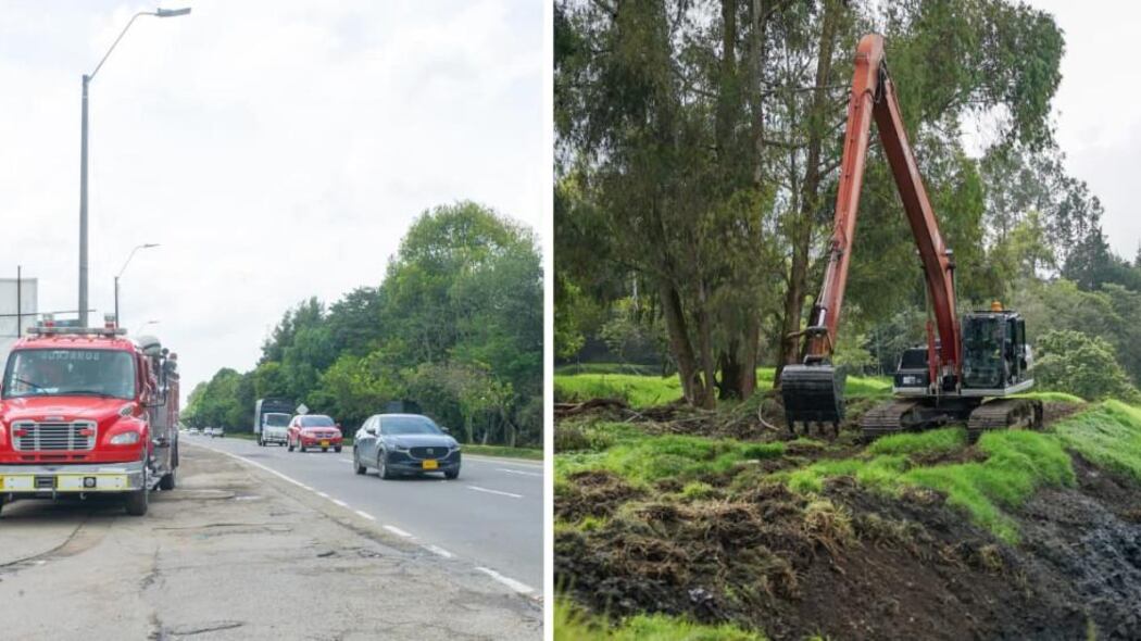 Autopista Norte llega 74 % de meta de limpieza y dragado