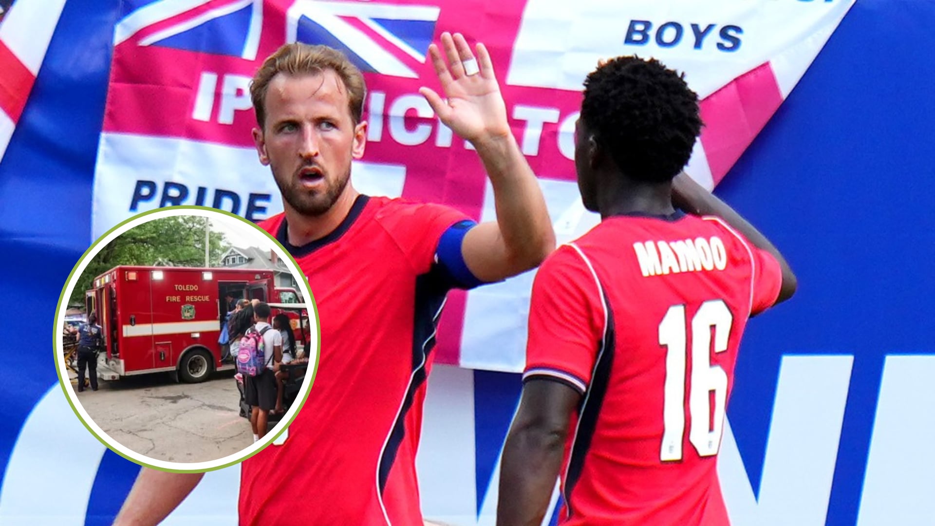 Tiroteo masivo deja nueve heridos cerca de la se de Inglaterra en EE.UU. para el Mundial 2026