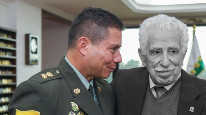 Foto del fallecido general Víctor Mallarino.