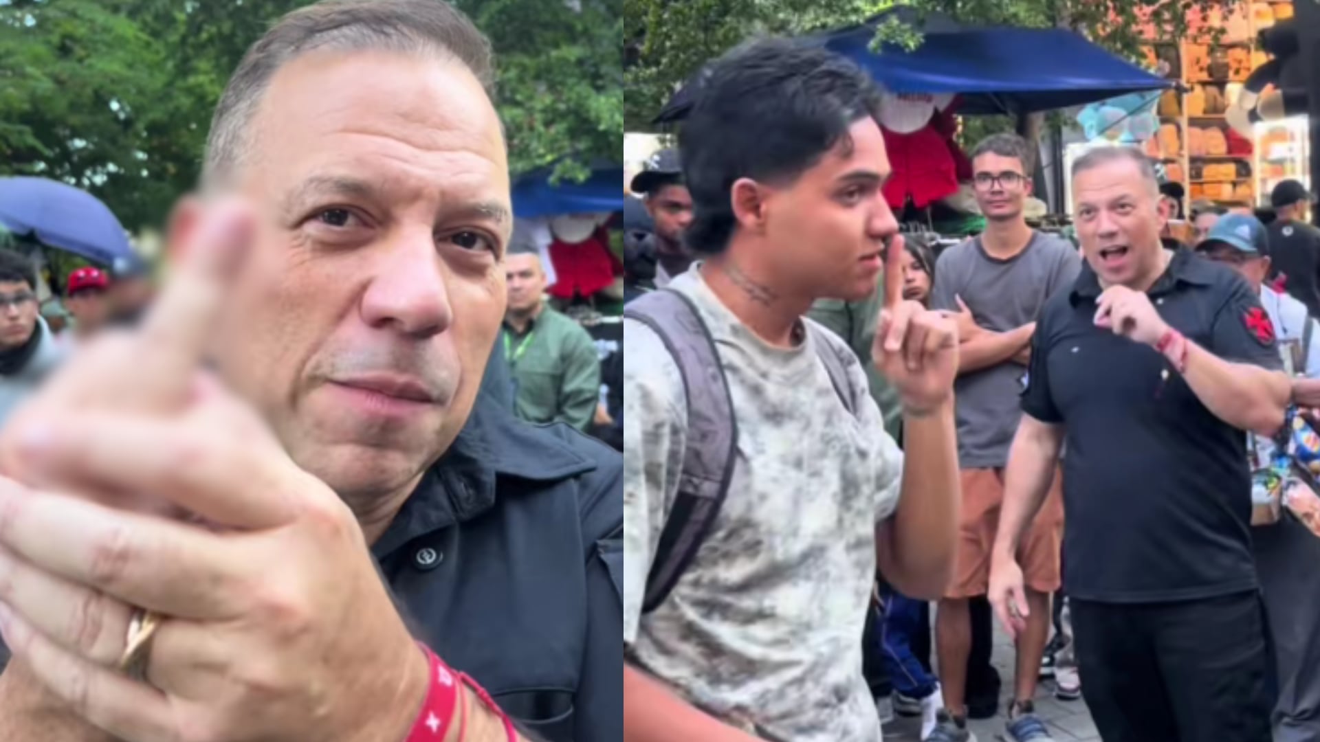 Santiago Botero fue víctima de broma en la calle