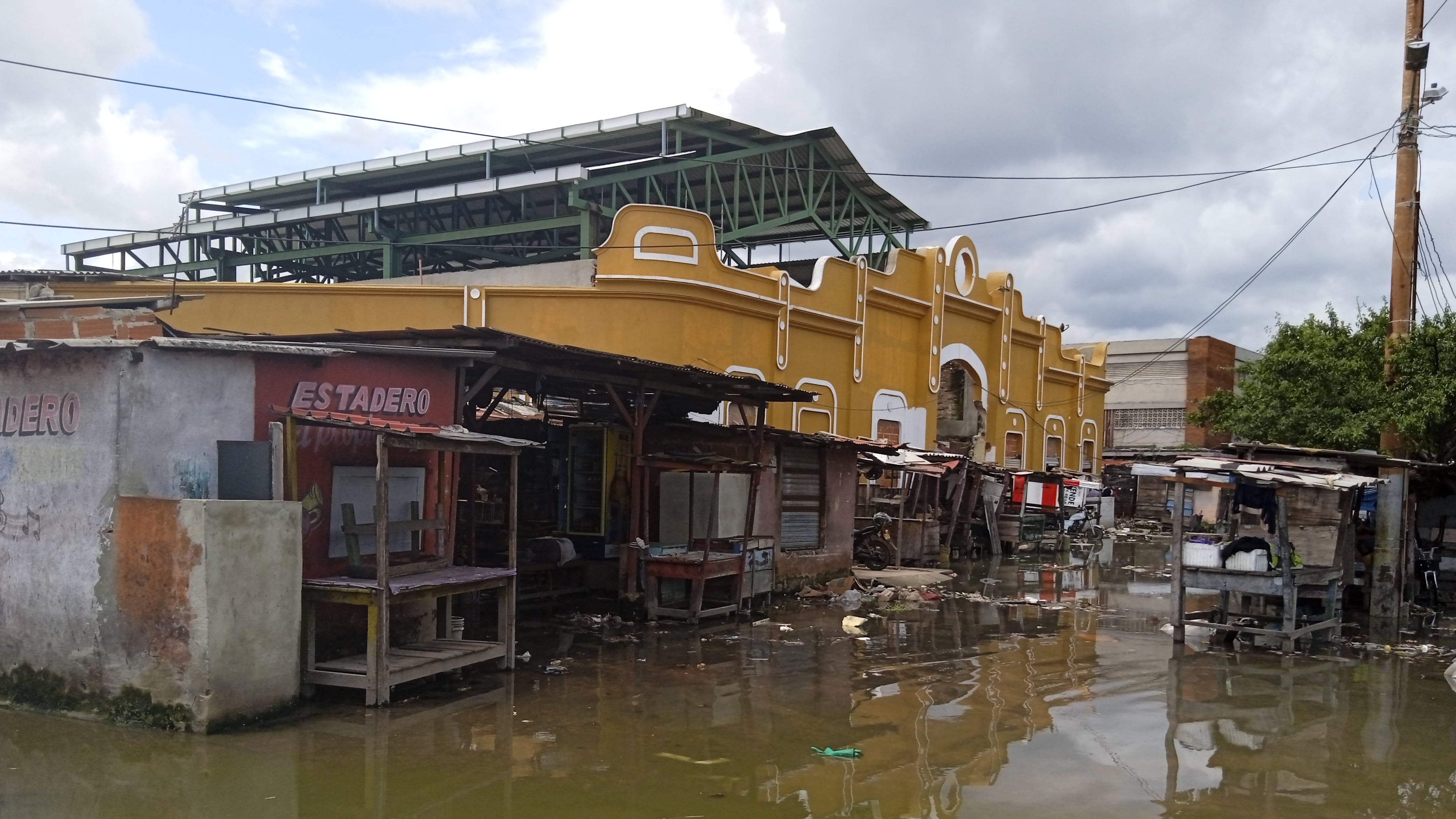 Fotos Mercado de Granos inundado en Barranquilla