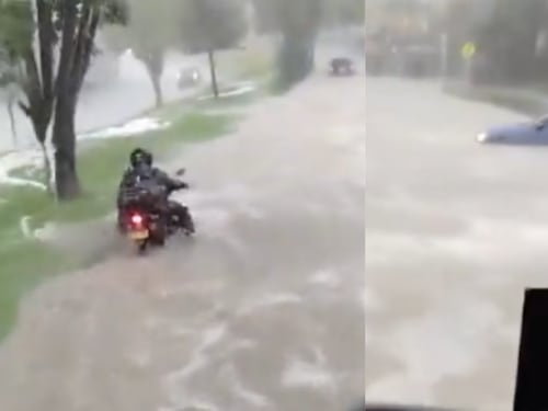 Impresionante inundación de la Carrera Séptima y la AutoNorte: autoridades solicitan tomar rutas alternas