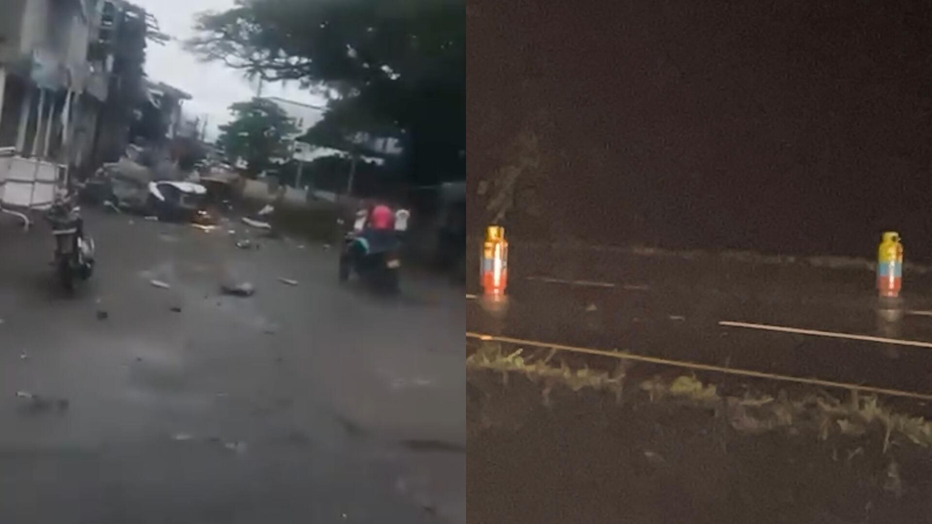 Explosiones y bloqueos sacuden a Cauca y Valle: se intensifica la crisis de seguridad en el suroccidente del país