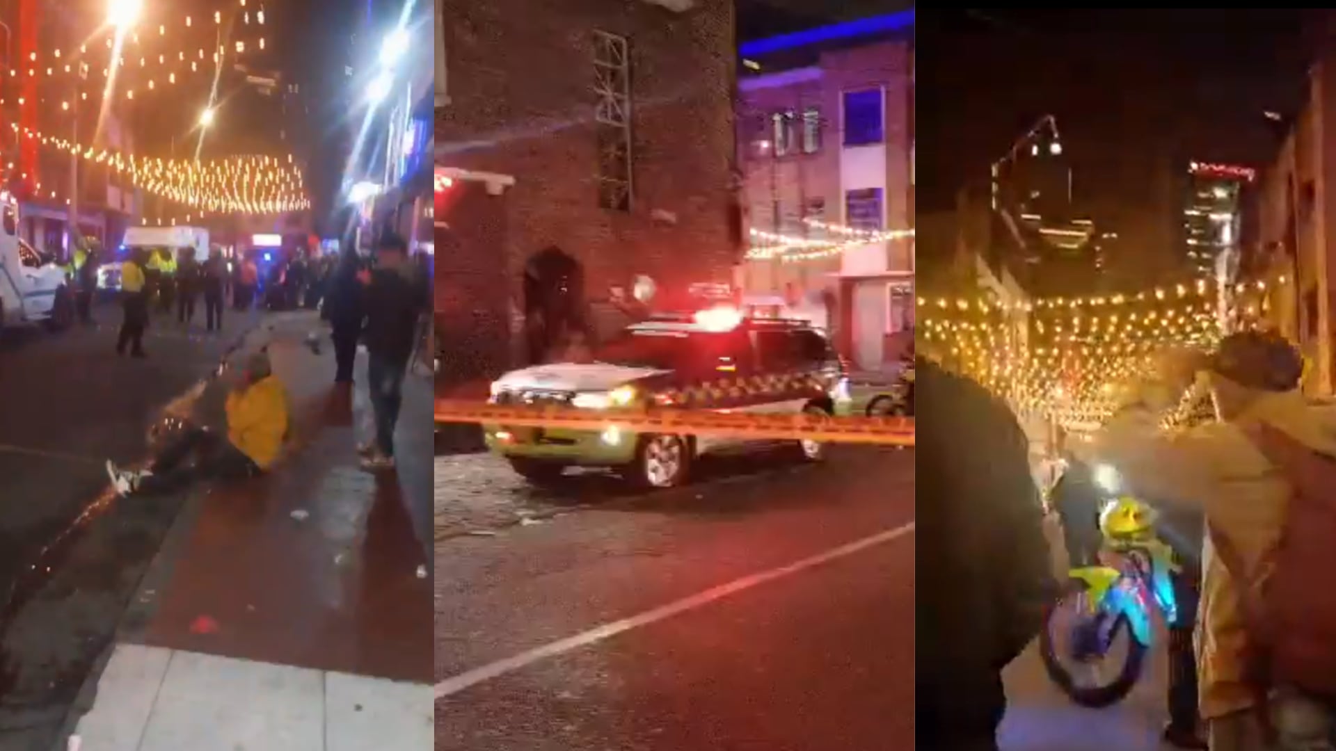 Explosión en el barrio Santa Fe.