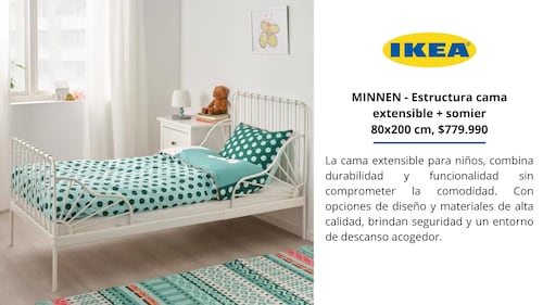 MINNEN -  Estructura cama extensible IKEA