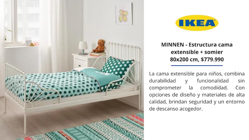 MINNEN - Estructura cama extensible IKEA