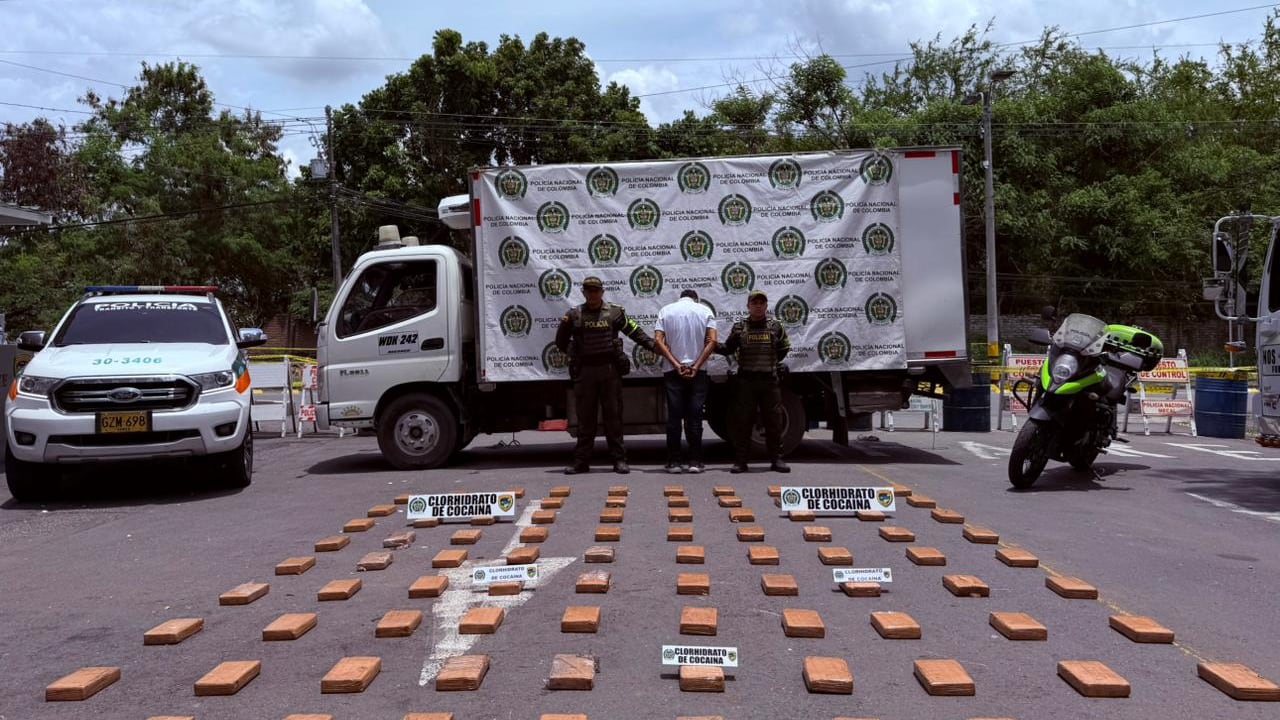 Incautación de droga