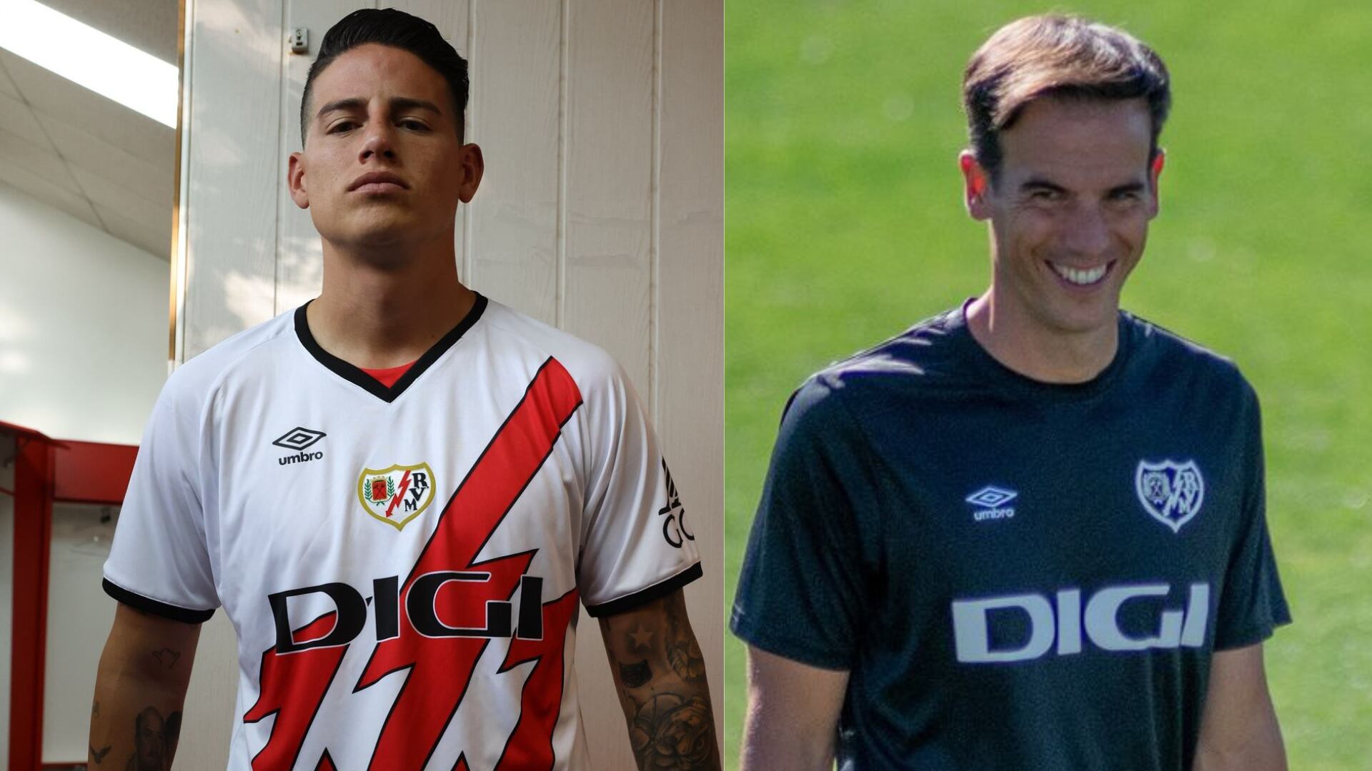 Entrenador del Rayo Vallecano se hizo responsable por el nivel de James Rodríguez