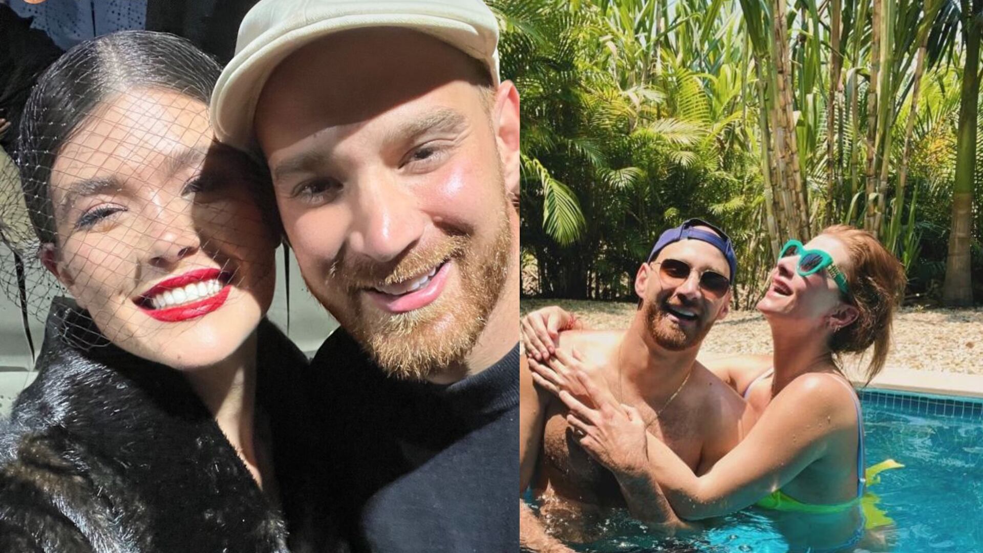 Al novio de Carolina Cruz se le vio bien acompañado de Daniela Tapia