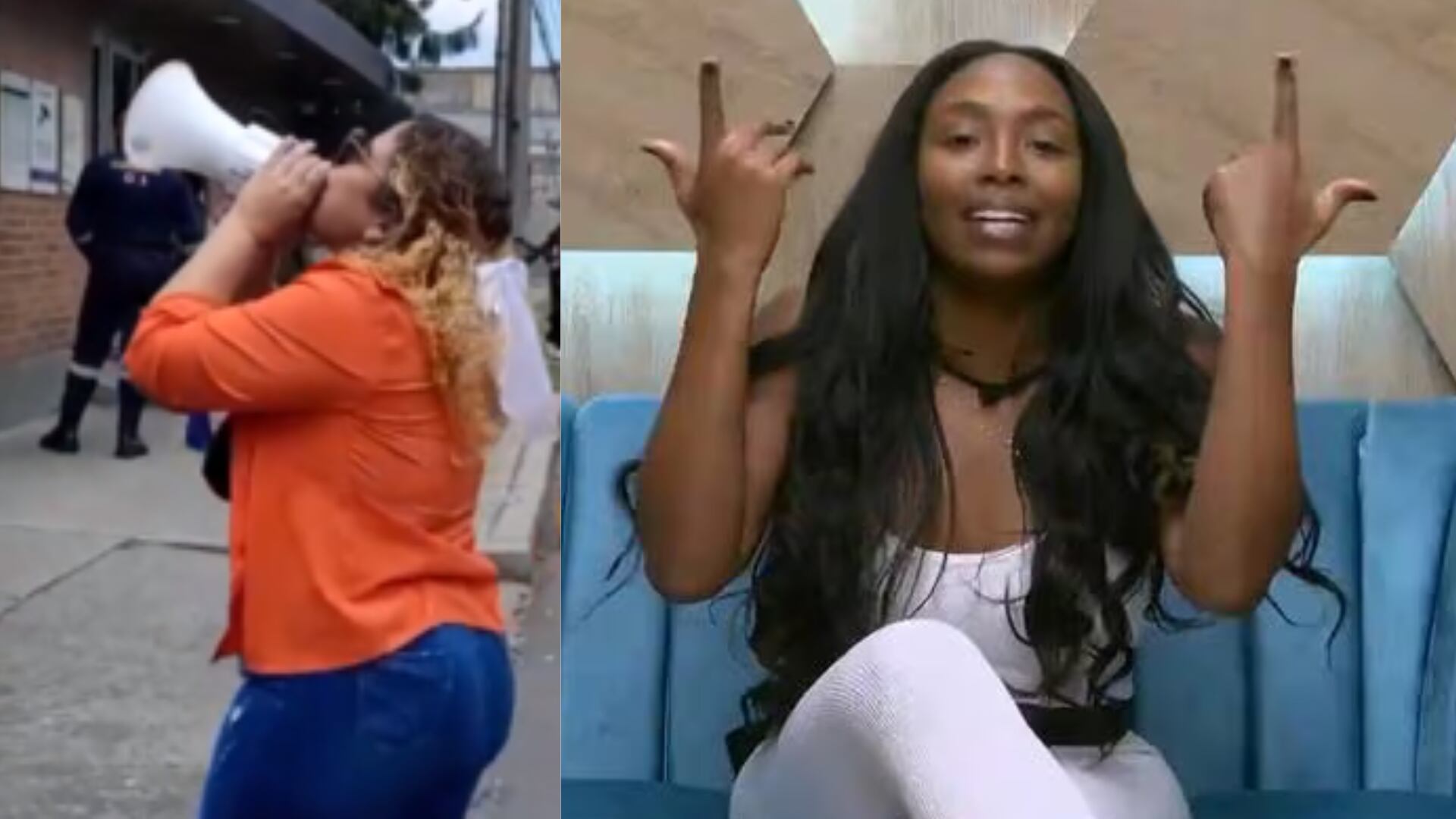 Fan de Karen Sevillano de ‘La Casa de los Famosos’ por poco y se mete a RCN para apoyarla