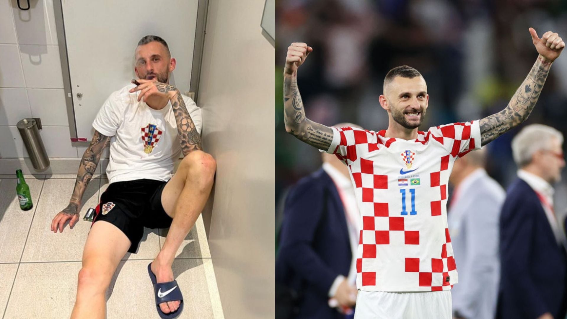 Marcelo Brozovic, el jugador que más ha corrido en Qatar 2022.