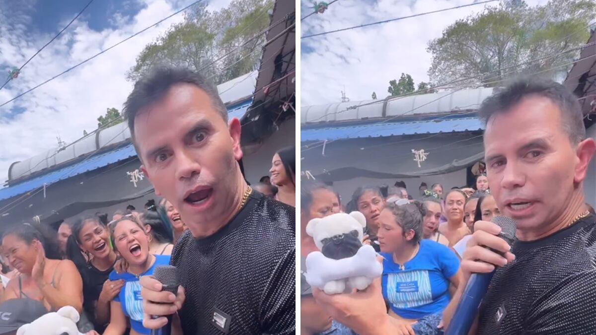 "Ordinario": le dan palo a Jhonny Rivera por un incómodo chiste que le hizo a las mujeres de una cárcel