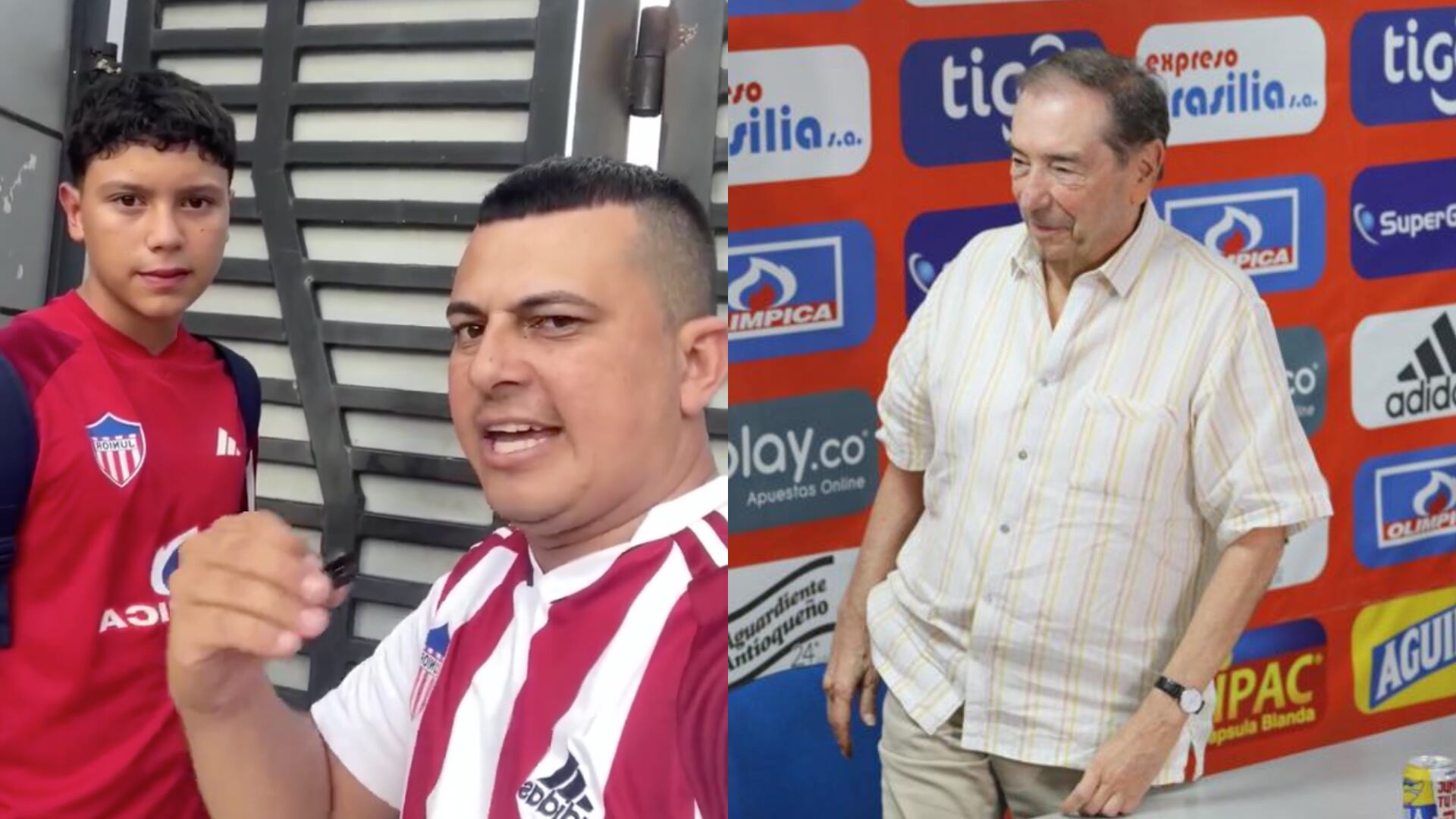 Jugador del Junior dejó en ridículo a un hincha que intentó criticar la gestión de los Char