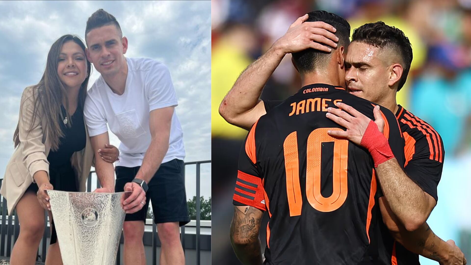 Esposa de Borré estalló con quienes lo criticaron por fallar gol contra Brasil