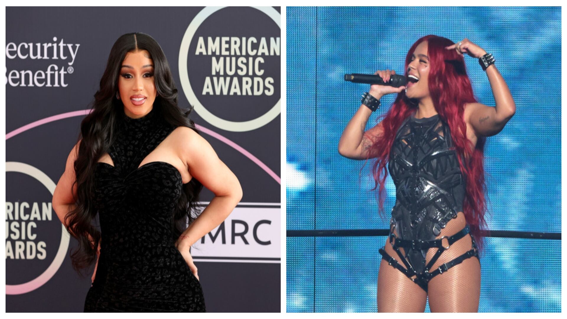 Cardi B es comparada con Karol G // Getty Images